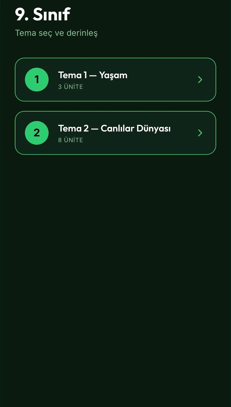 Temanı seç